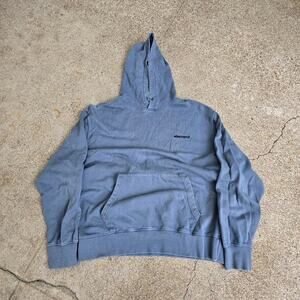 Vtg Y2k ELEMENT SKATEBOARDS Spellout Logo Earthtone Skate Hooded Sweatshirt Lg